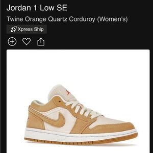 Jordan 1 low se